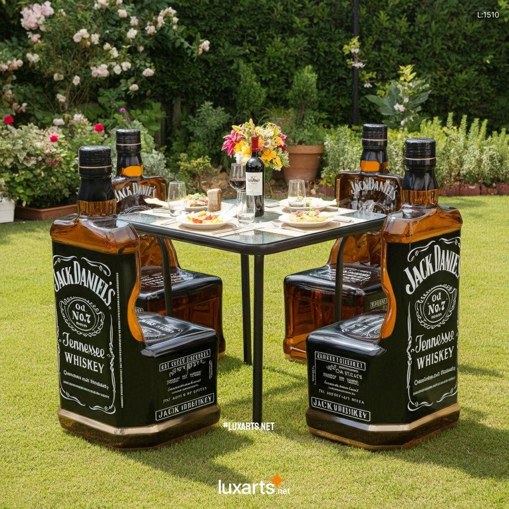 Jack Daniels Bottle Inspired Patio Set: Whiskey-Inspired Patio Collection jack daniels bottle inspired patio set 12