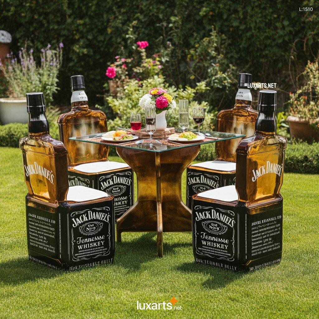 Jack Daniels Bottle Inspired Patio Set: Whiskey-Inspired Patio Collection jack daniels bottle inspired patio set 9