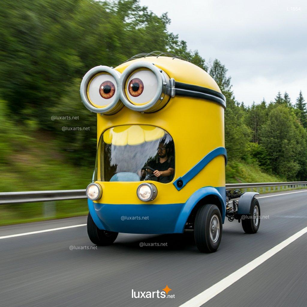 Minions-Shaped Car: Creative and Funny Designs minion shaped car 1