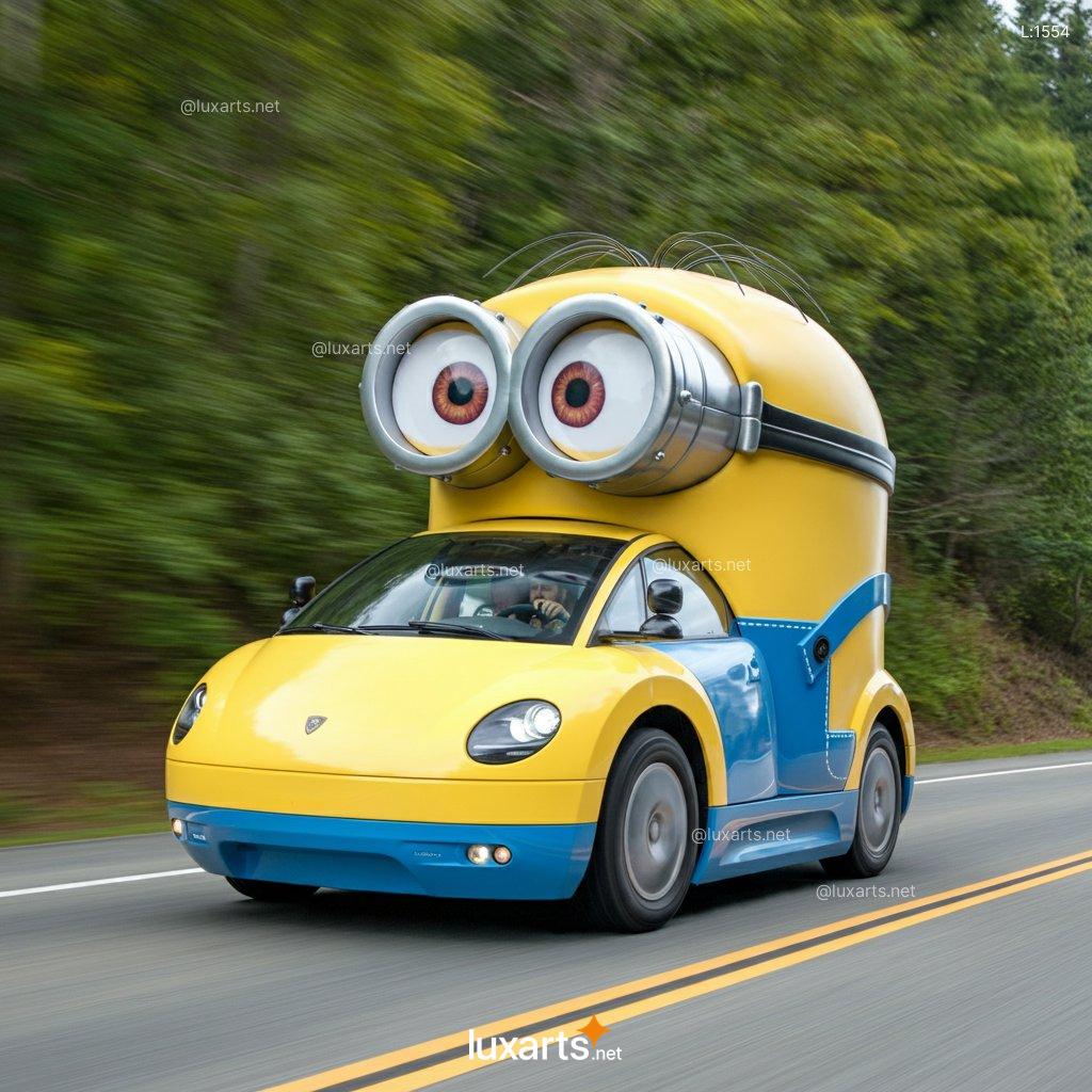 Minions-Shaped Car: Creative and Funny Designs minion shaped car 12