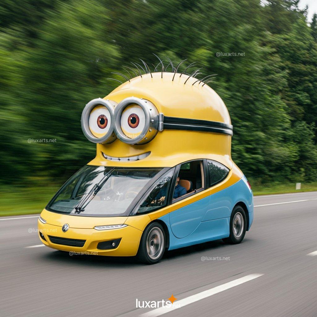 Minions-Shaped Car: Creative and Funny Designs minion shaped car 14