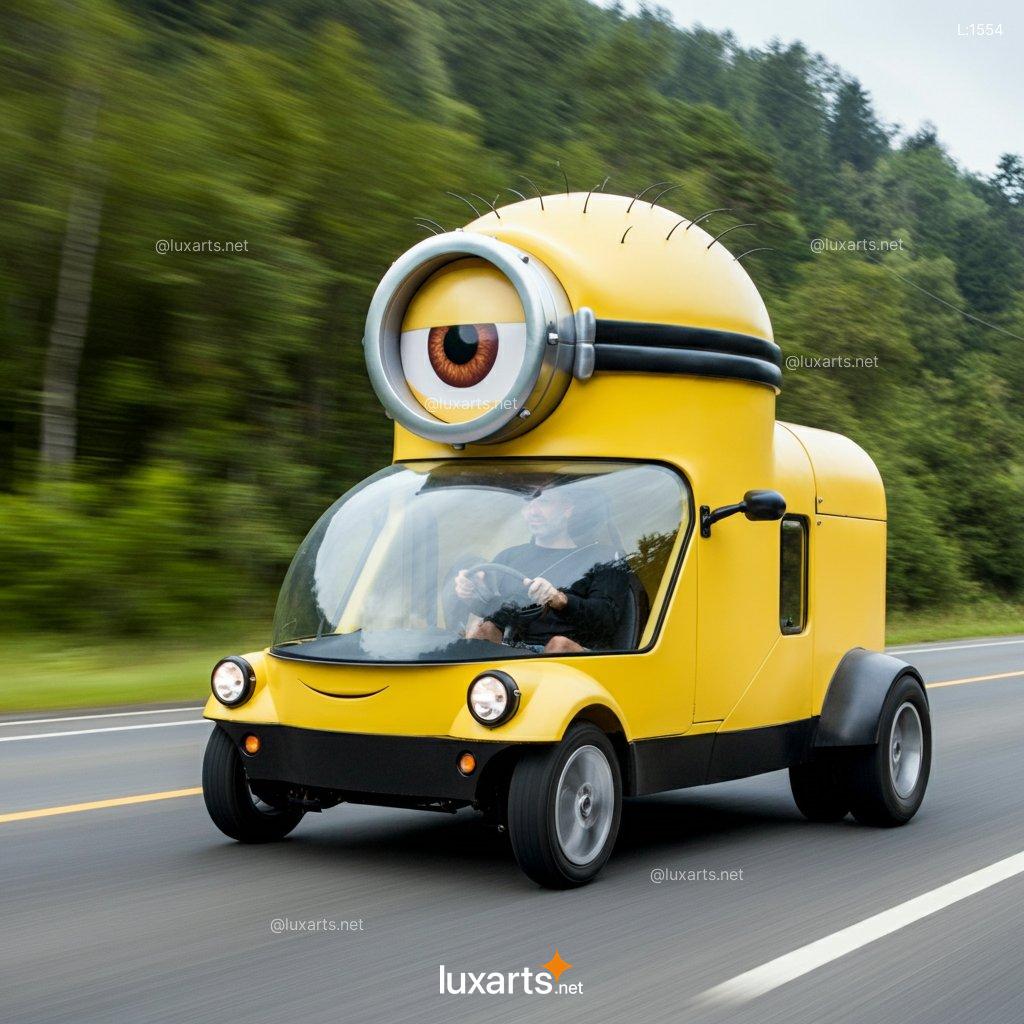 Minions-Shaped Car: Creative and Funny Designs minion shaped car 2