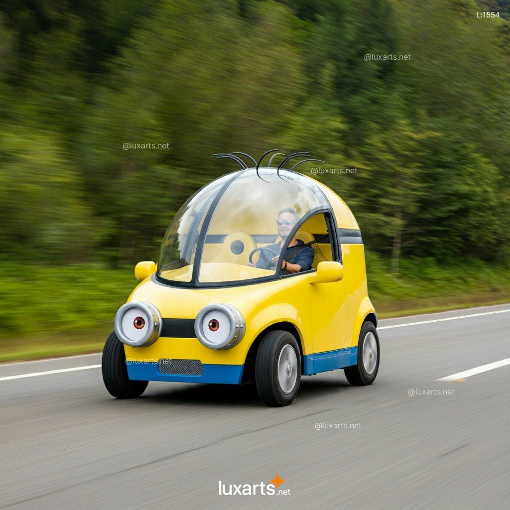 Minions-Shaped Car: Creative and Funny Designs minion shaped car 3