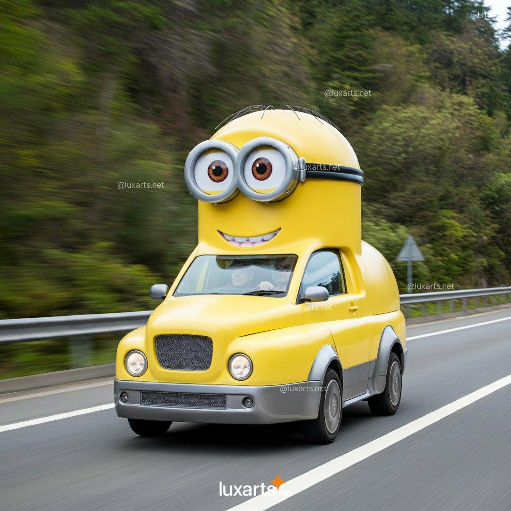 Minions-Shaped Car: Creative and Funny Designs minion shaped car 5