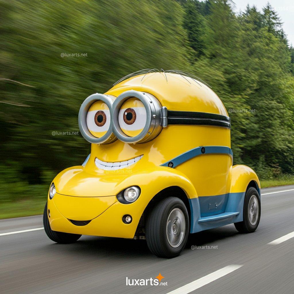 Minions-Shaped Car: Creative and Funny Designs - LuxArts