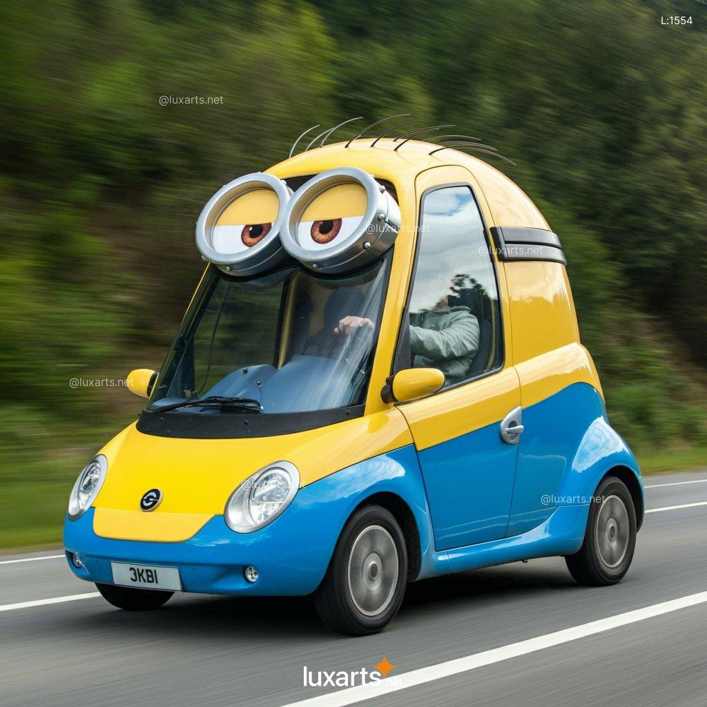 Minions-Shaped Car: Creative and Funny Designs minion shaped car 7