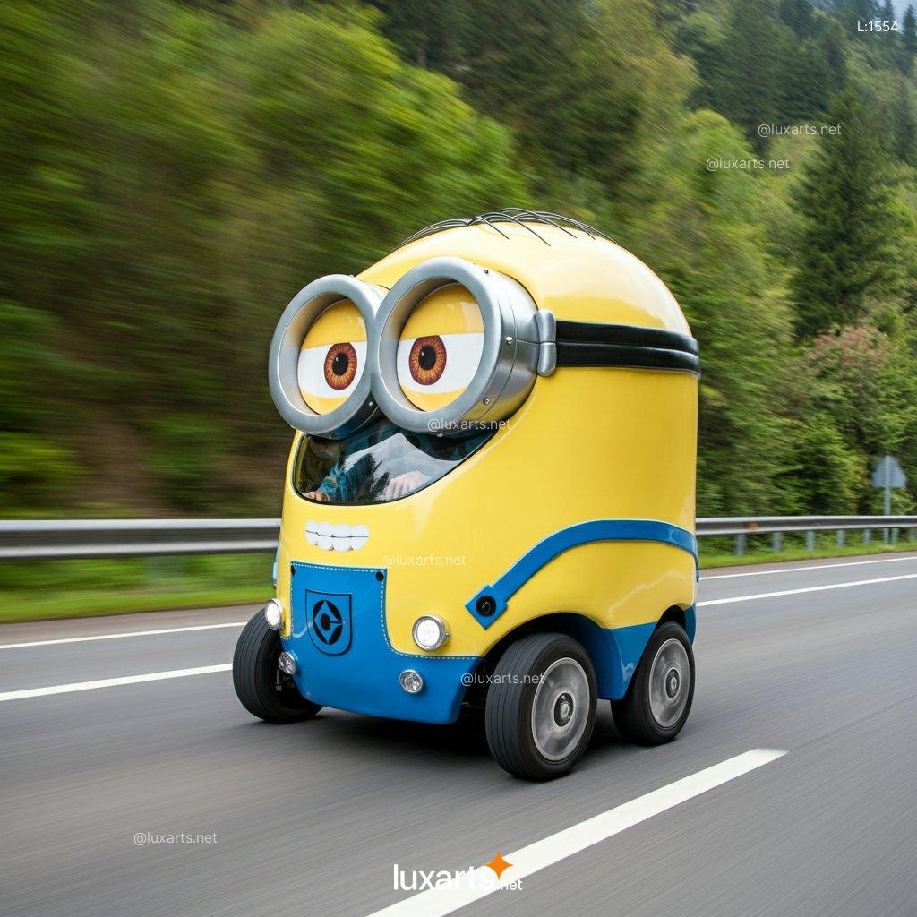 Minions-Shaped Car: Creative and Funny Designs minion shaped car 8