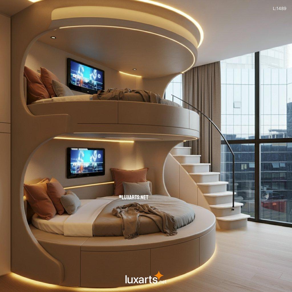 Modern Bunk Bed Pods with Built-in TVs: Innovative & Space-Saving ...