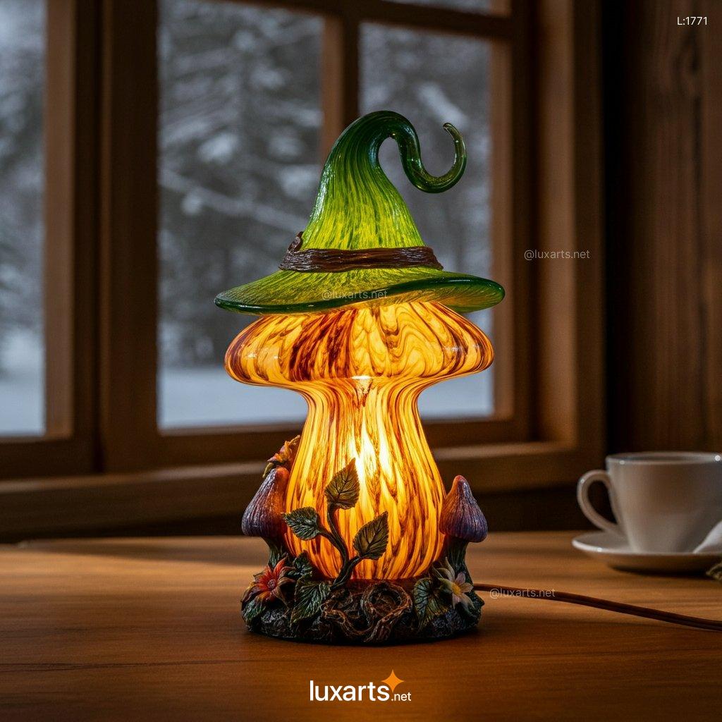 Mushroom Witch Hat Lamp: Unique & Creative Handmade Lamps mushroom witch hat lamp 10