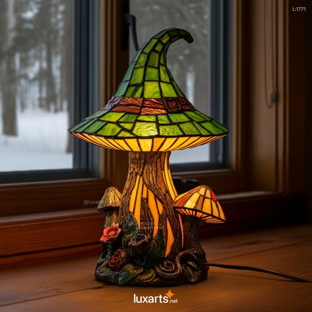 Mushroom Witch Hat Lamp: Unique & Creative Handmade Lamps mushroom witch hat lamp 2