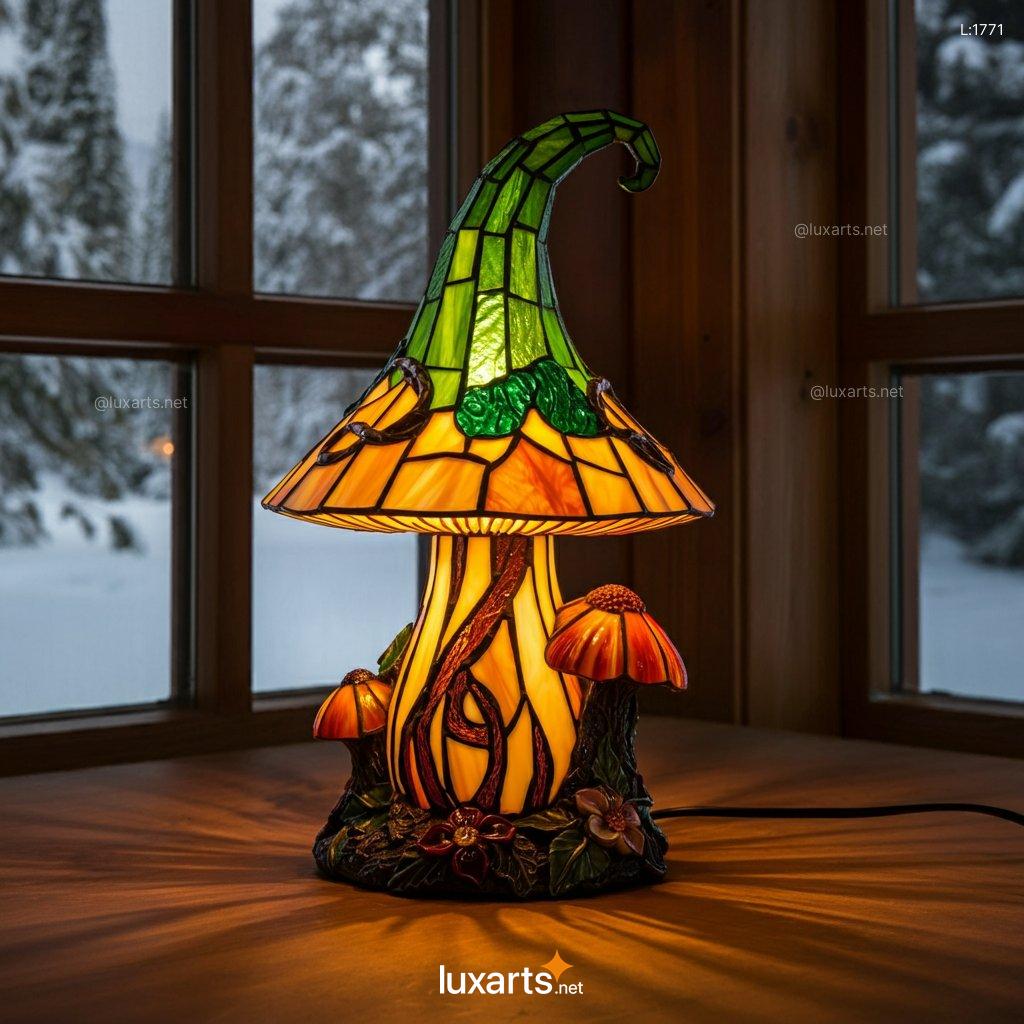 Mushroom Witch Hat Lamp: Unique & Creative Handmade Lamps mushroom witch hat lamp 3