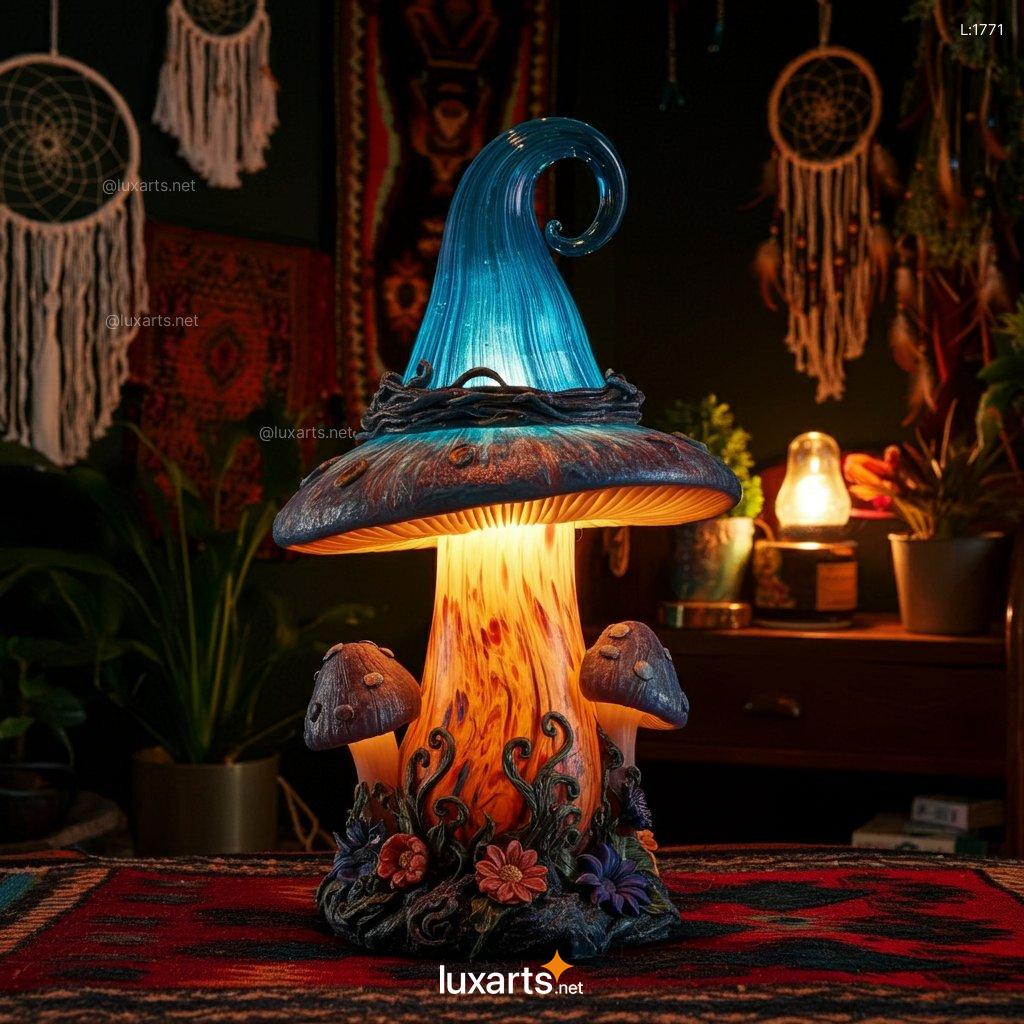 Mushroom Witch Hat Lamp: Unique & Creative Handmade Lamps mushroom witch hat lamp 4