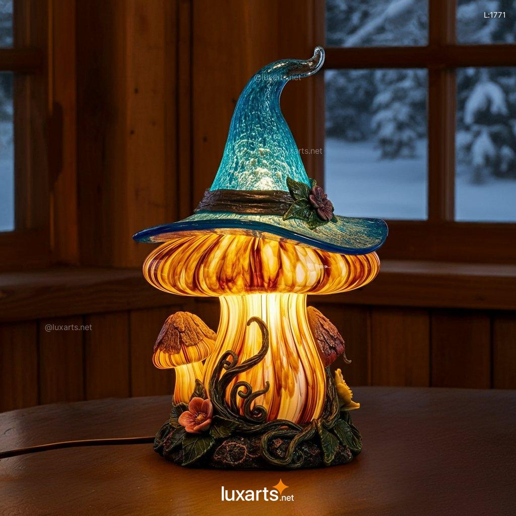 Mushroom Witch Hat Lamp: Unique & Creative Handmade Lamps mushroom witch hat lamp 8