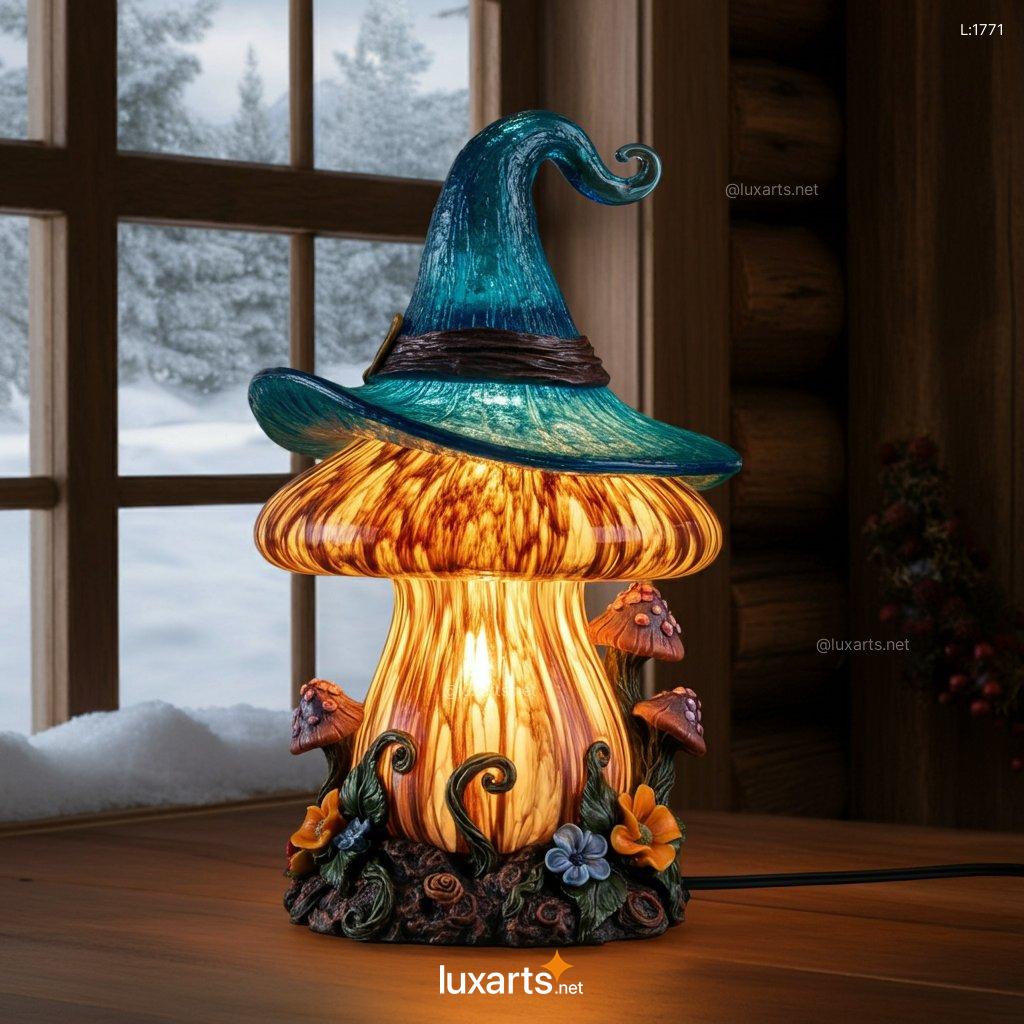 Mushroom Witch Hat Lamp: Unique & Creative Handmade Lamps mushroom witch hat lamp 9