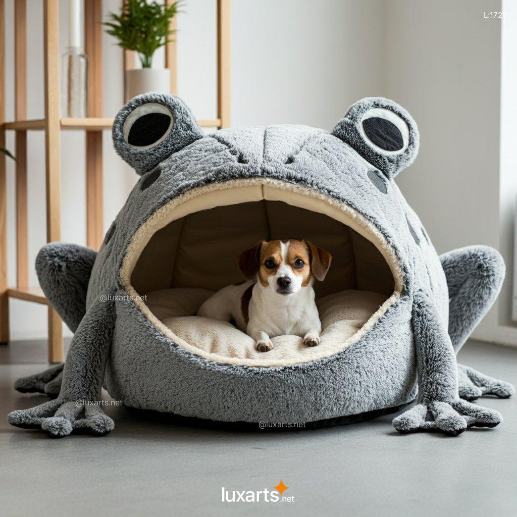 Creative Frog Shaped Pet Beds: Your Pet's New Favorite Spot pet frog beds 10