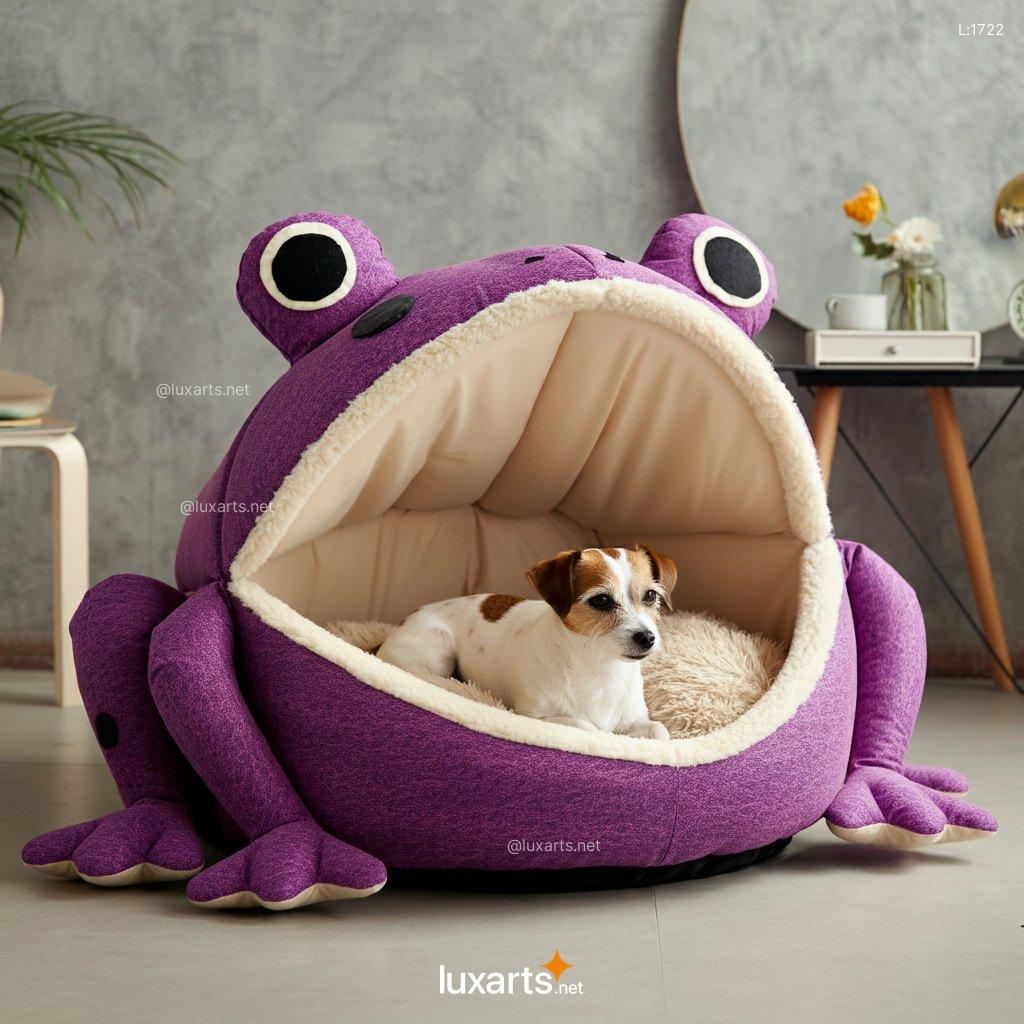 Creative Frog Shaped Pet Beds: Your Pet's New Favorite Spot pet frog beds 4