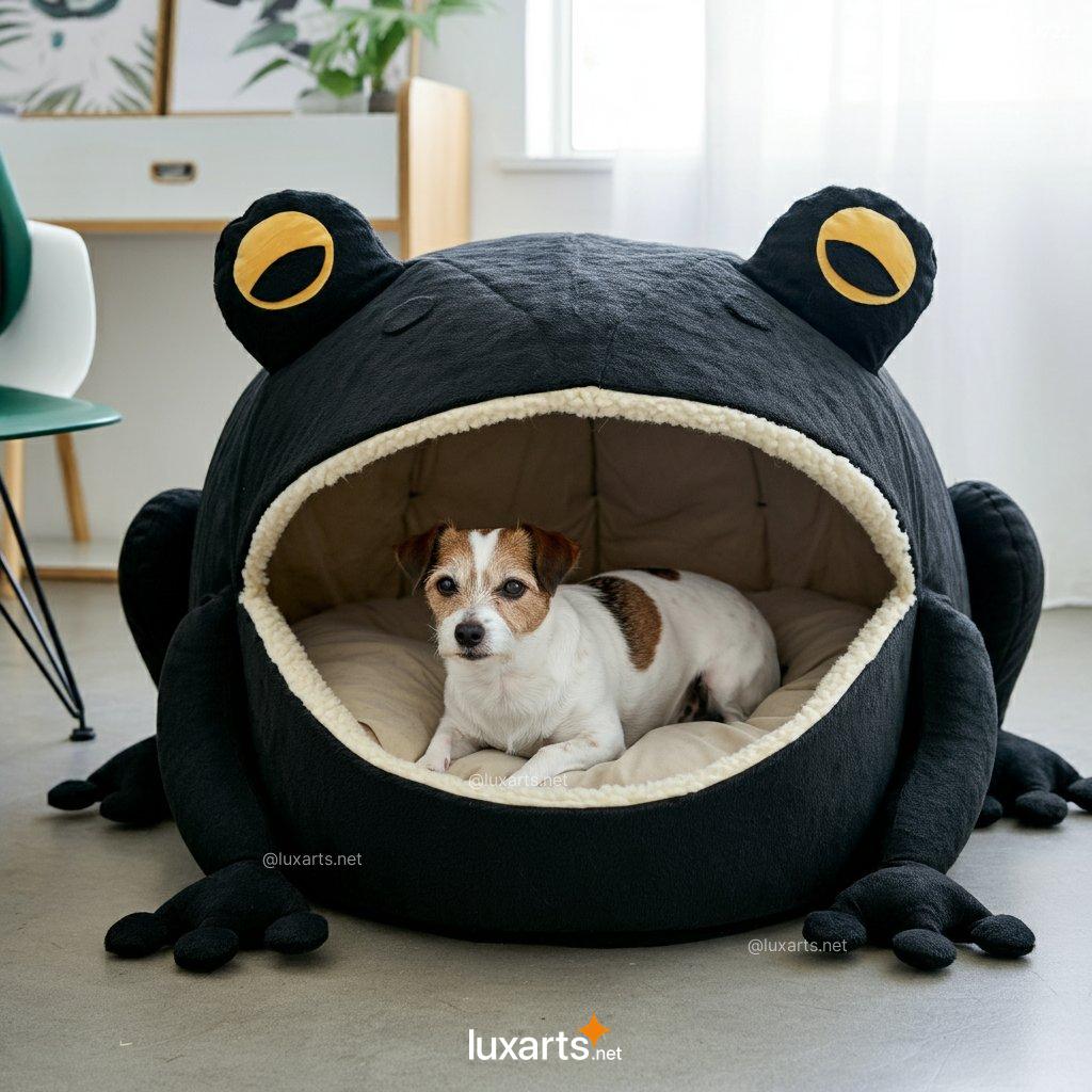 Creative Frog Shaped Pet Beds: Your Pet's New Favorite Spot pet frog beds 7