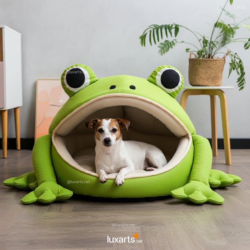 Creative Frog Shaped Pet Beds: Your Pet's New Favorite Spot pet frog beds 9