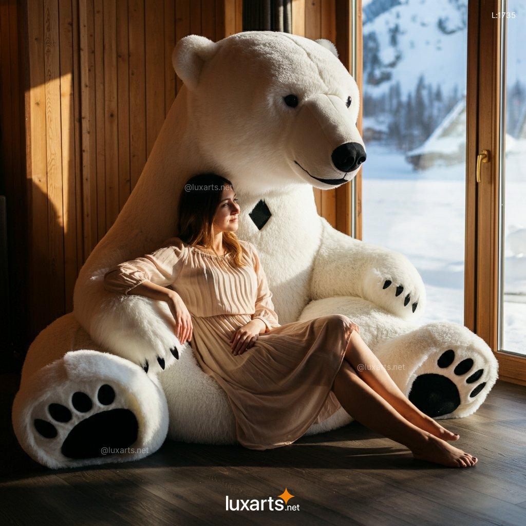 Polar Bear Lounger: A Polar Adventure for Your Living Room polar bear lounger 10