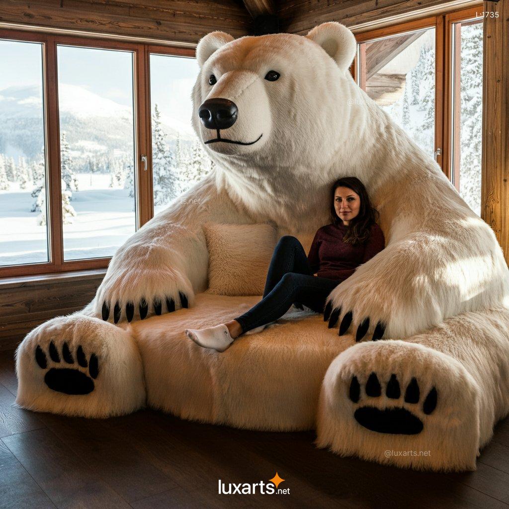 Polar Bear Lounger: A Polar Adventure for Your Living Room polar bear lounger 13