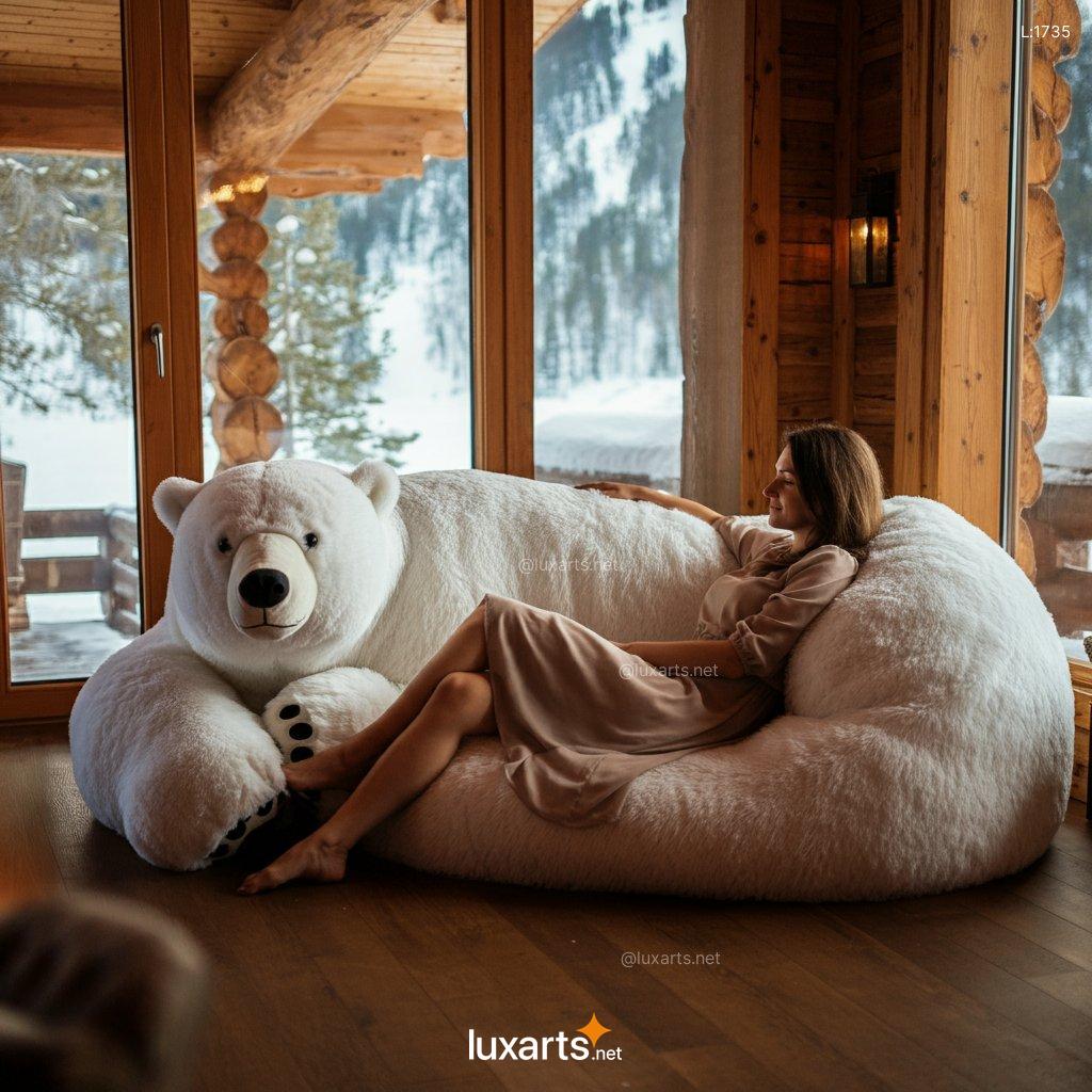 Polar Bear Lounger: A Polar Adventure for Your Living Room polar bear lounger 16