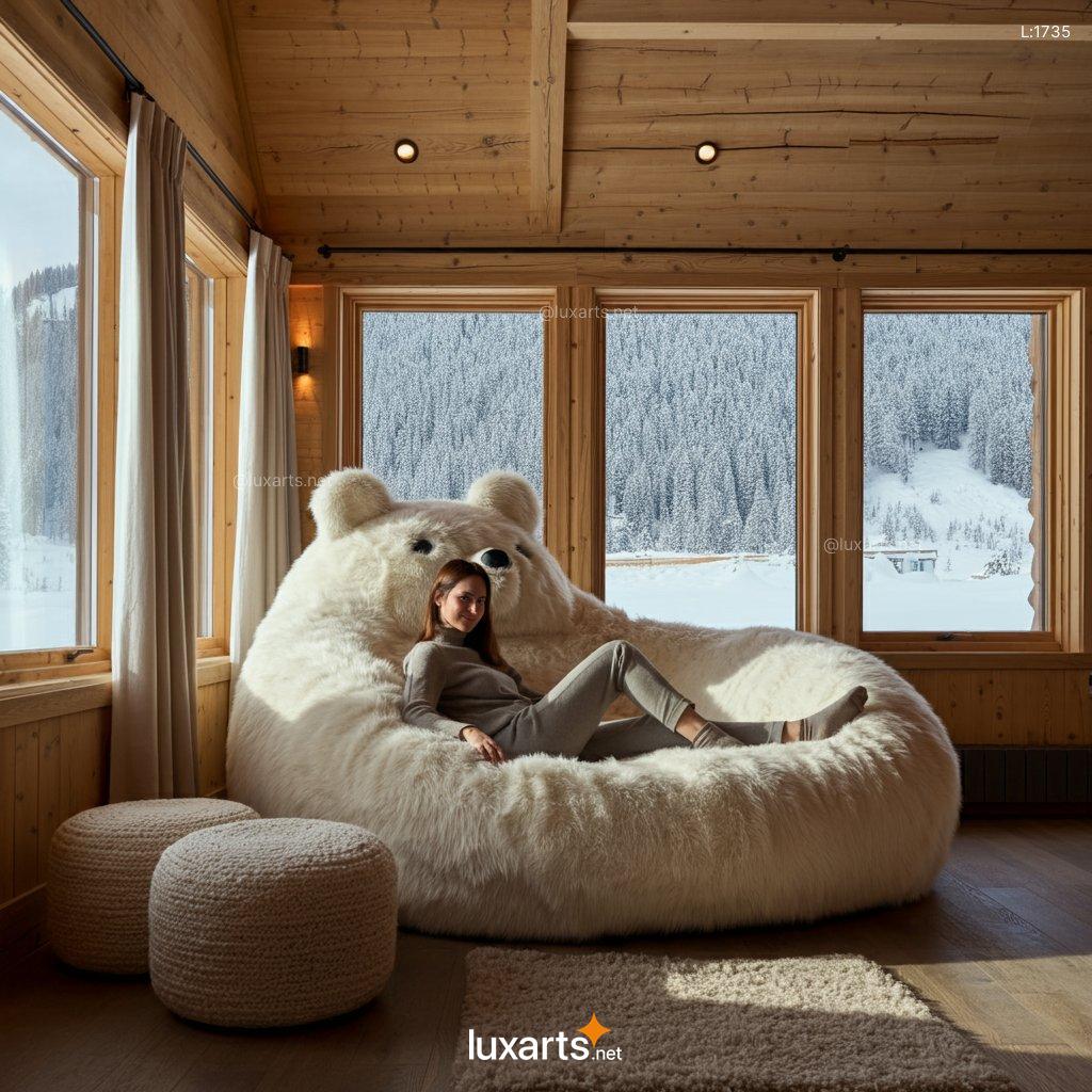 Polar Bear Lounger: A Polar Adventure for Your Living Room polar bear lounger 5