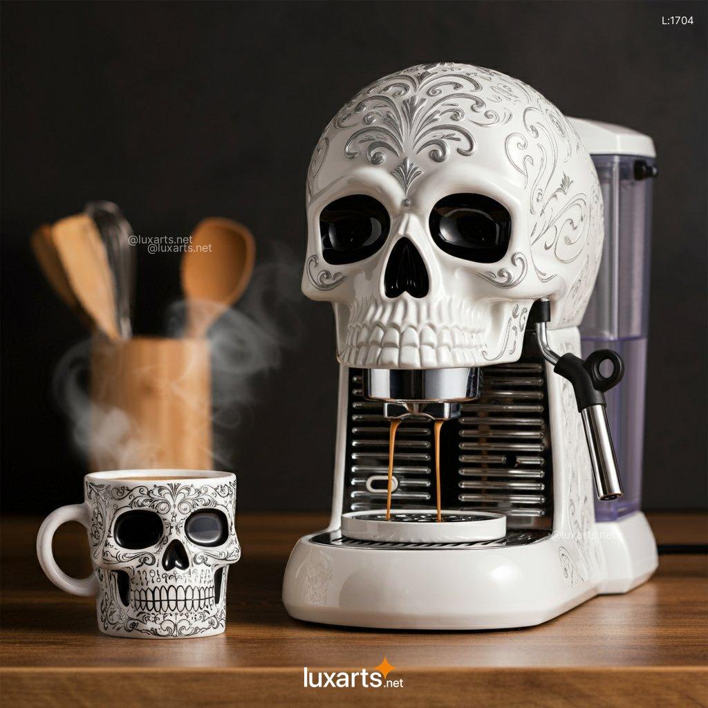 Skull Coffee Makers: Unique, Gothic Coffee Brewing Experience skull coffee makers 11