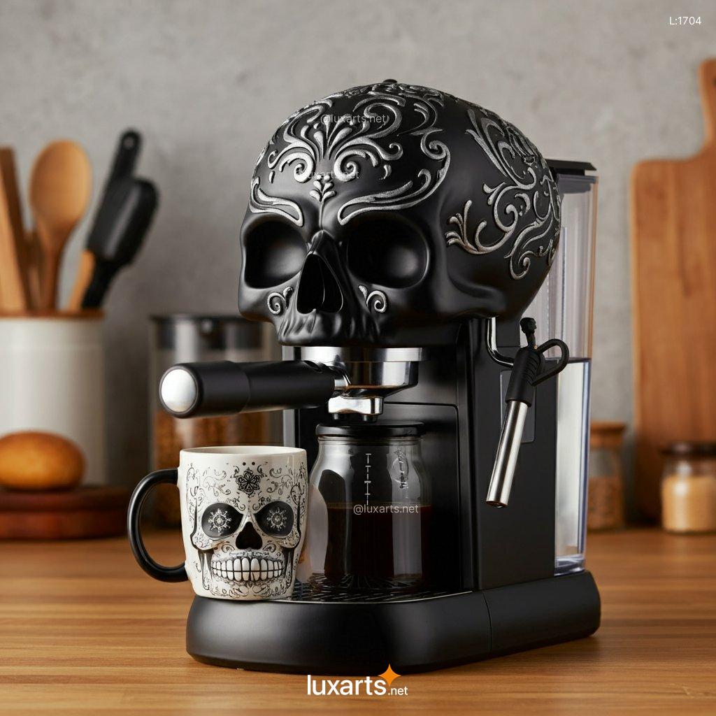 Skull Coffee Makers: Unique, Gothic Coffee Brewing Experience skull coffee makers 4