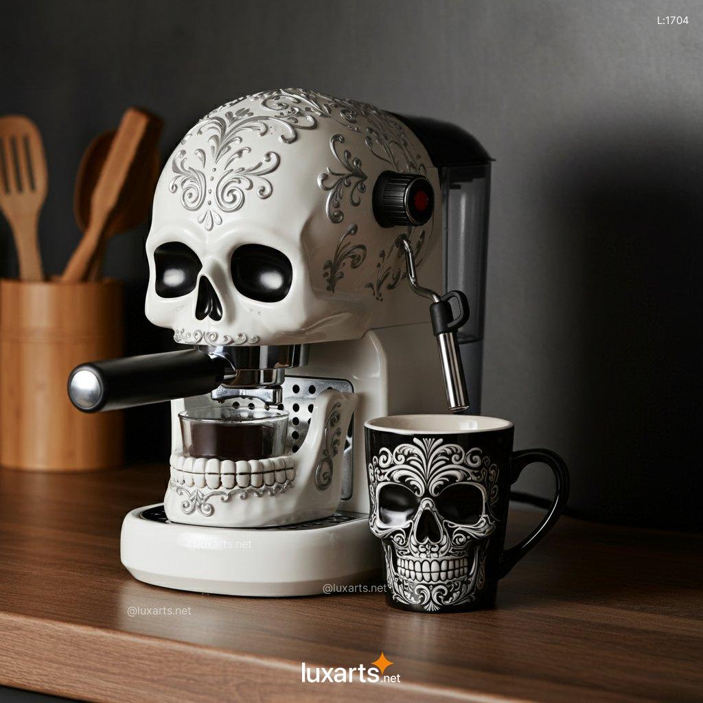 Skull Coffee Makers: Unique, Gothic Coffee Brewing Experience skull coffee makers 6