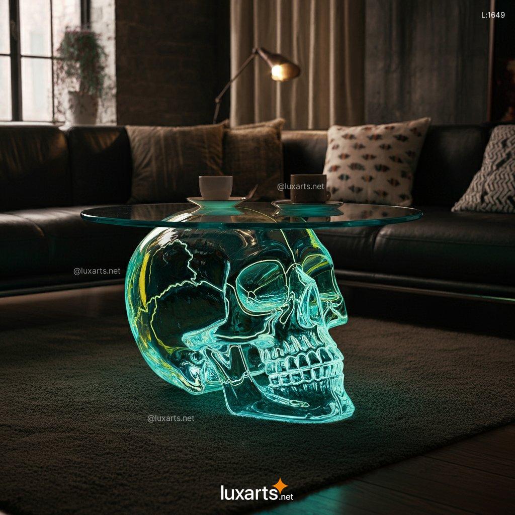 Skull Coffee Table: Edgy and Eye-Catching Living Room Accent skull coffee table 2