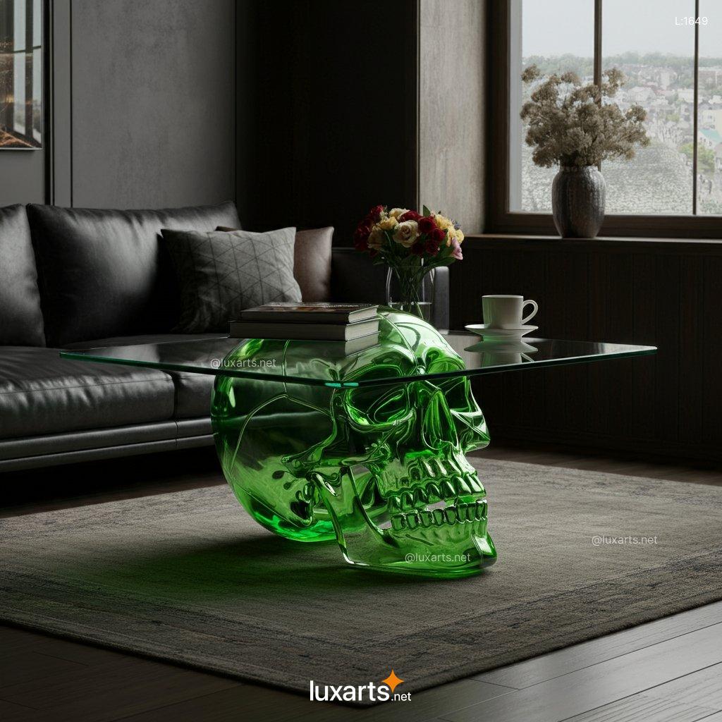 Skull Coffee Table: Edgy and Eye-Catching Living Room Accent skull coffee table 5