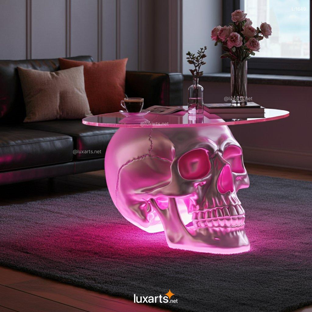 Skull Coffee Table: Edgy and Eye-Catching Living Room Accent skull coffee table 7