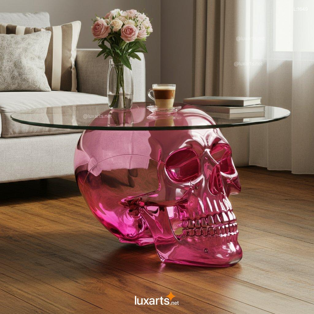 Skull Coffee Table: Edgy and Eye-Catching Living Room Accent skull coffee table 8