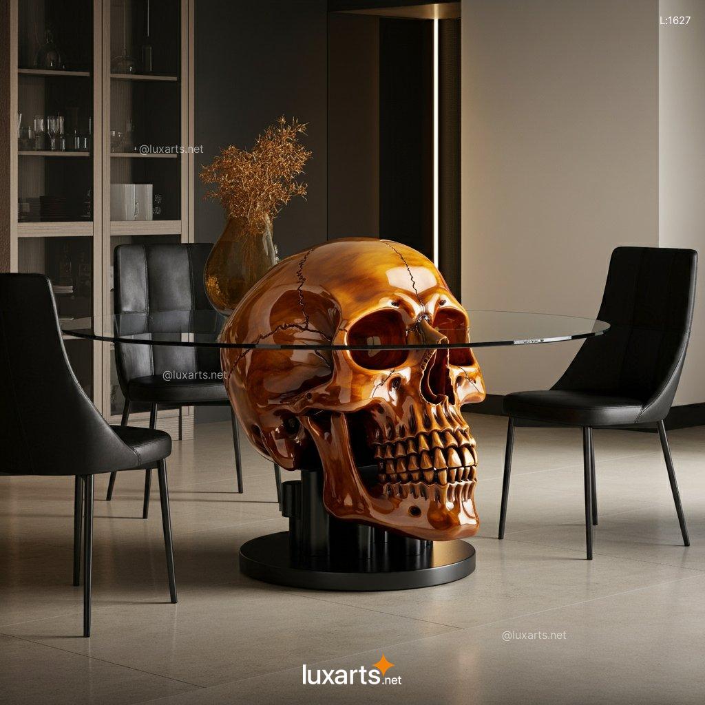 Skull Dining Table: Unique, Artistic & Eye-Catching Designs skull dining table 1