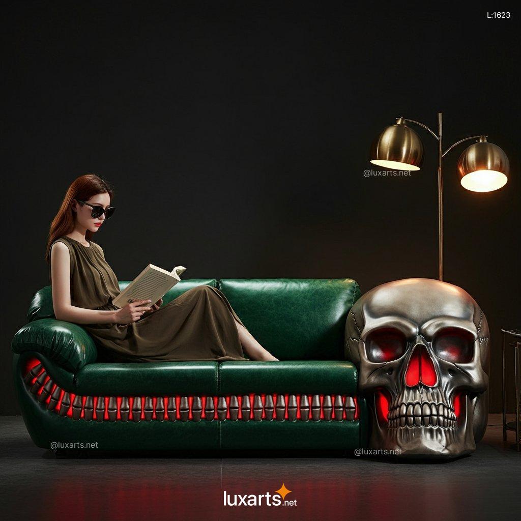 Skull Sofa: Creative & Unique Gothic Furniture for Edgy Living Spaces skull sofa 1