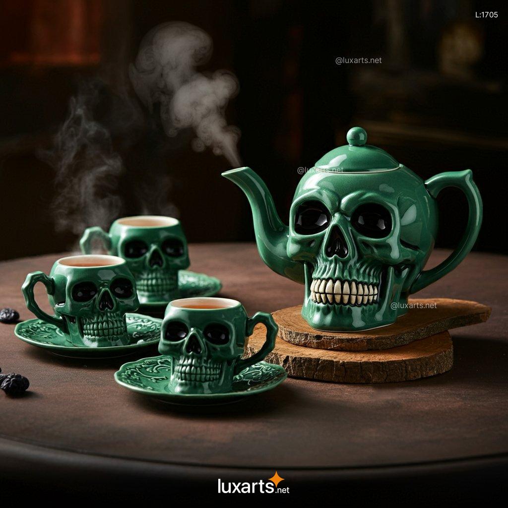 Skull Tea Set: Creative & Unique Skull-Shaped Teaware for the Bold skull tea set 10