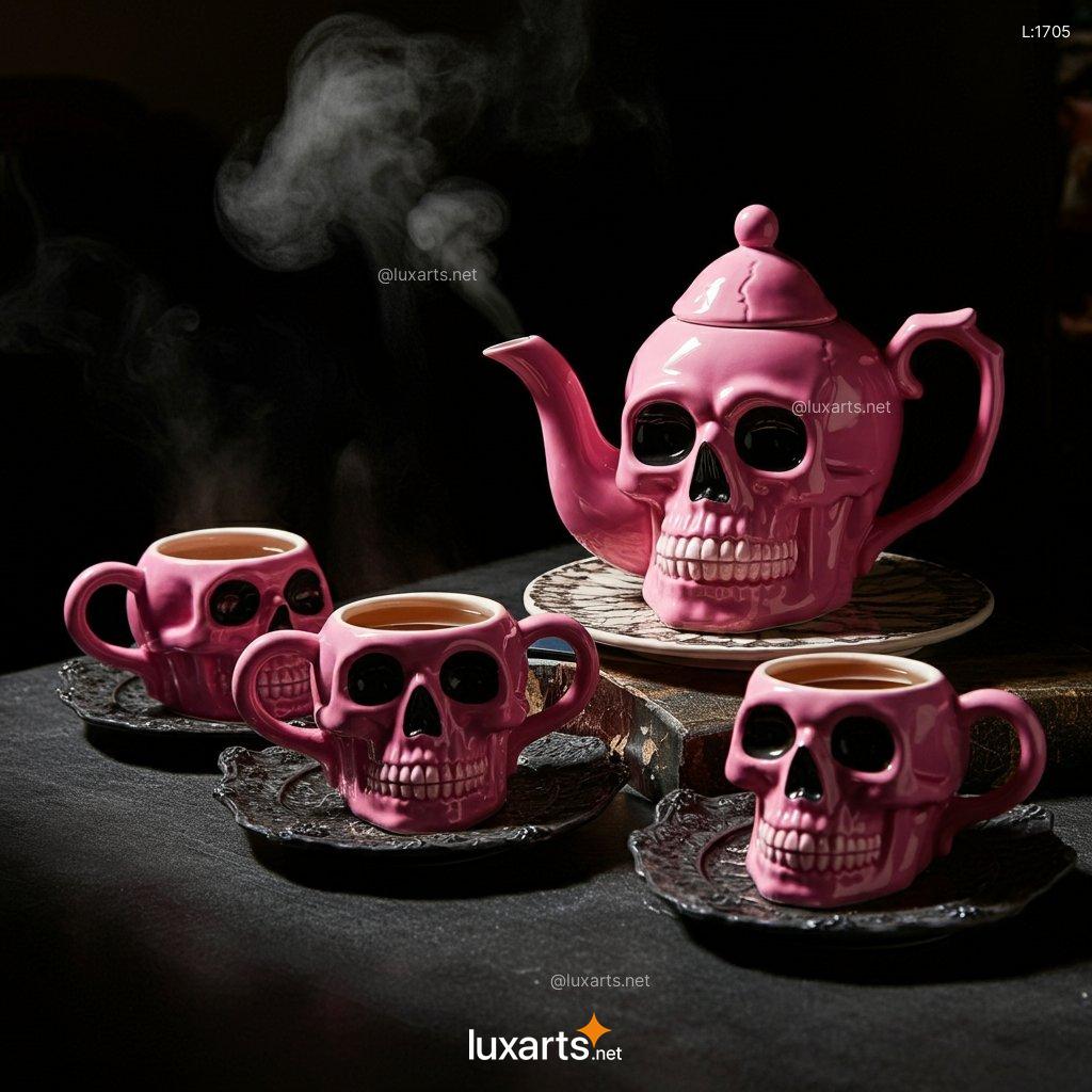 Skull Tea Set: Creative & Unique Skull-Shaped Teaware for the Bold skull tea set 13