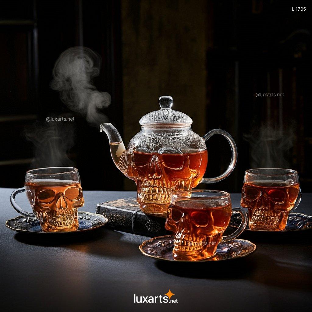 Skull Tea Set: Creative & Unique Skull-Shaped Teaware for the Bold skull tea set 5