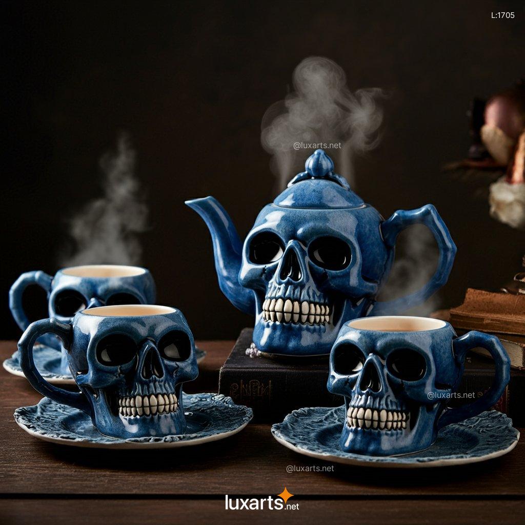 Skull Tea Set: Creative & Unique Skull-Shaped Teaware for the Bold skull tea set 9