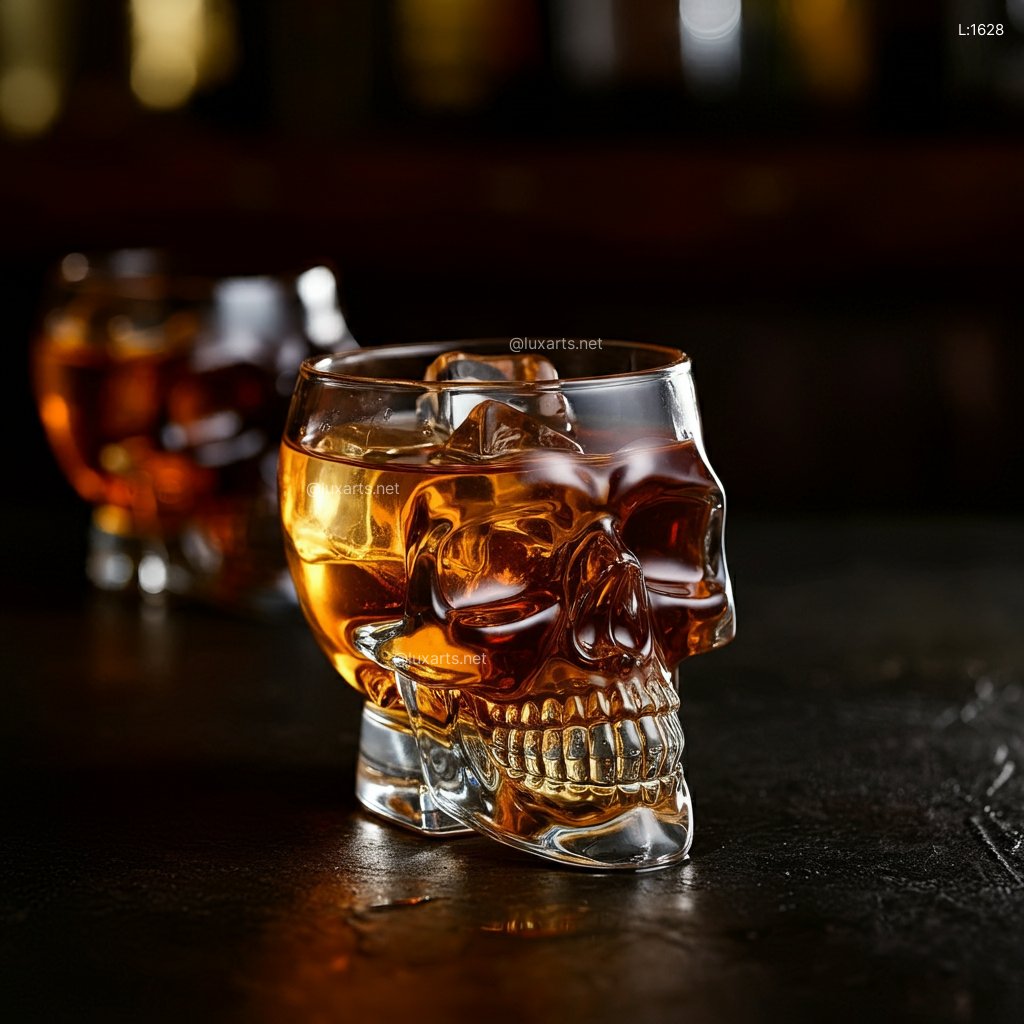 Skull Whiskey Glasses: Dark, Mysterious Crystal Skulls for a Memorable Experience skull whiskey glasses 12