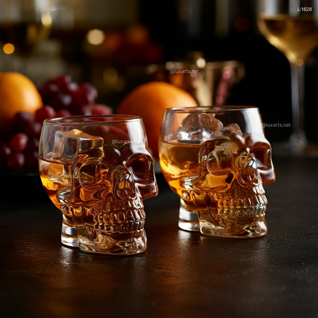 Skull Whiskey Glasses: Dark, Mysterious Crystal Skulls for a Memorable Experience skull whiskey glasses 6