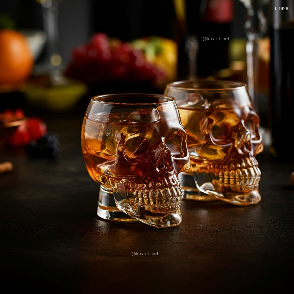 Skull Whiskey Glasses: Dark, Mysterious Crystal Skulls for a Memorable Experience skull whiskey glasses 7