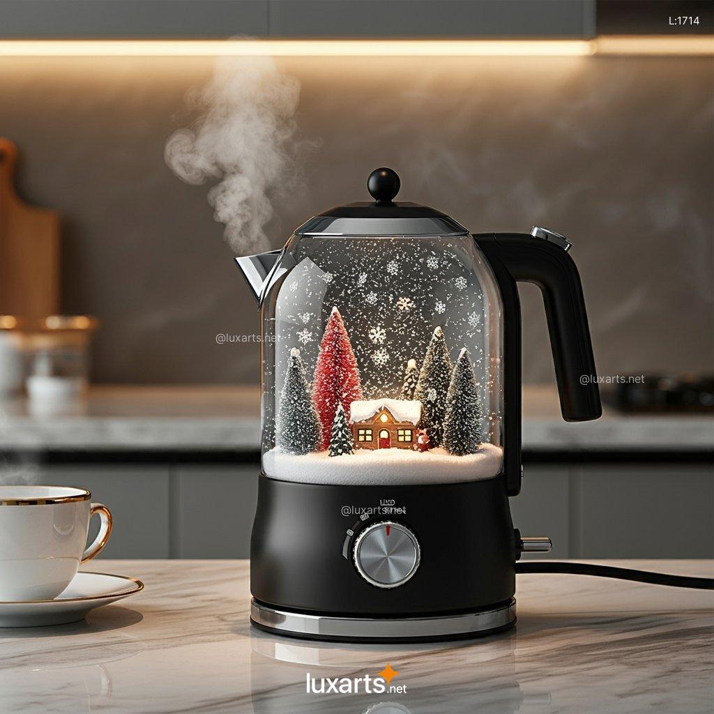 Snow Globe Kettle: Magical Winter Wonderland in Your Kitchen snow globe kettle 12