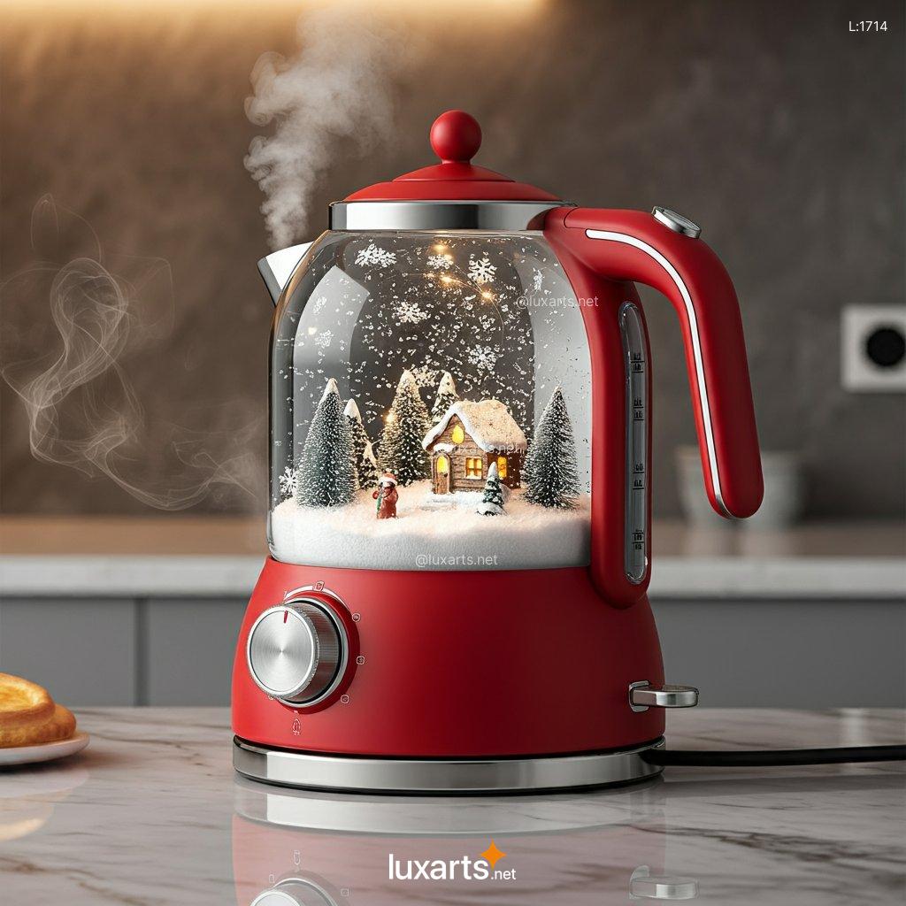 Snow Globe Kettle: Magical Winter Wonderland in Your Kitchen snow globe kettle 2