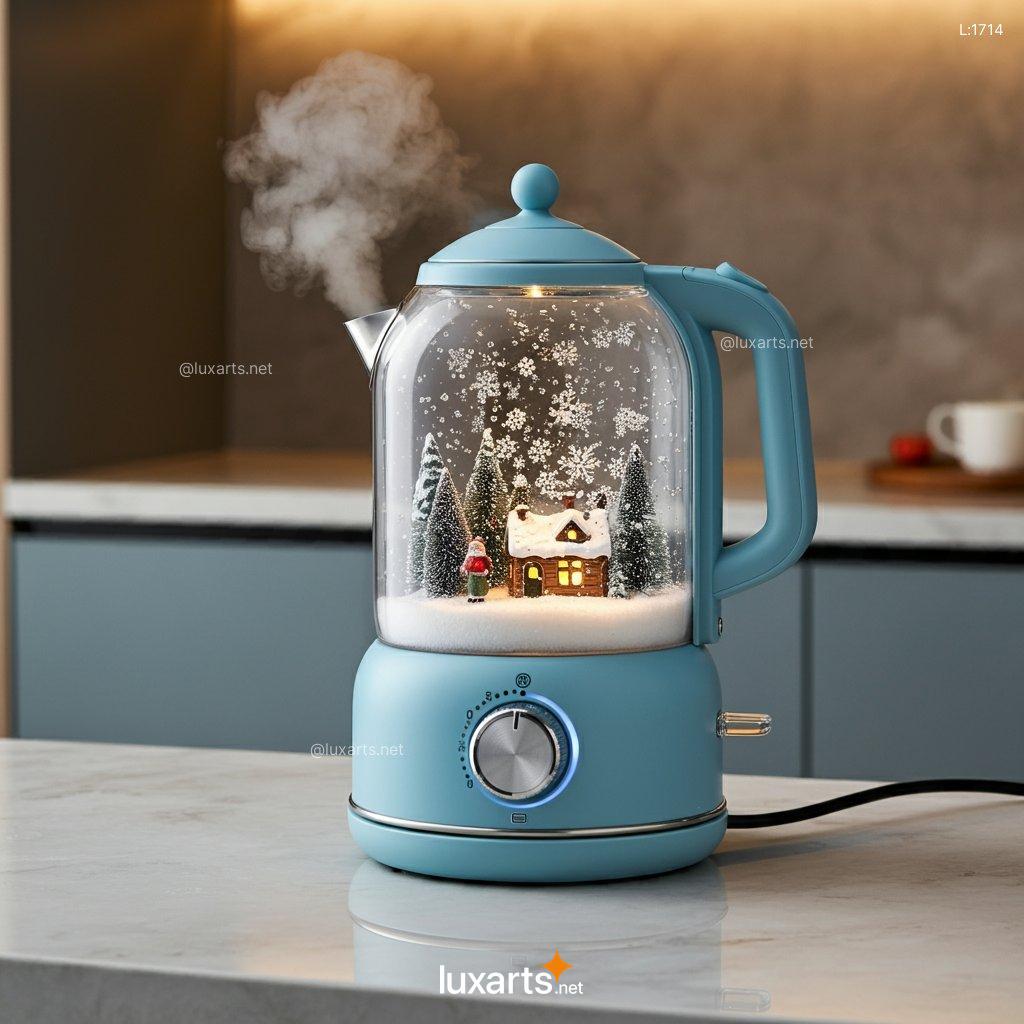 Snow Globe Kettle: Magical Winter Wonderland in Your Kitchen snow globe kettle 5