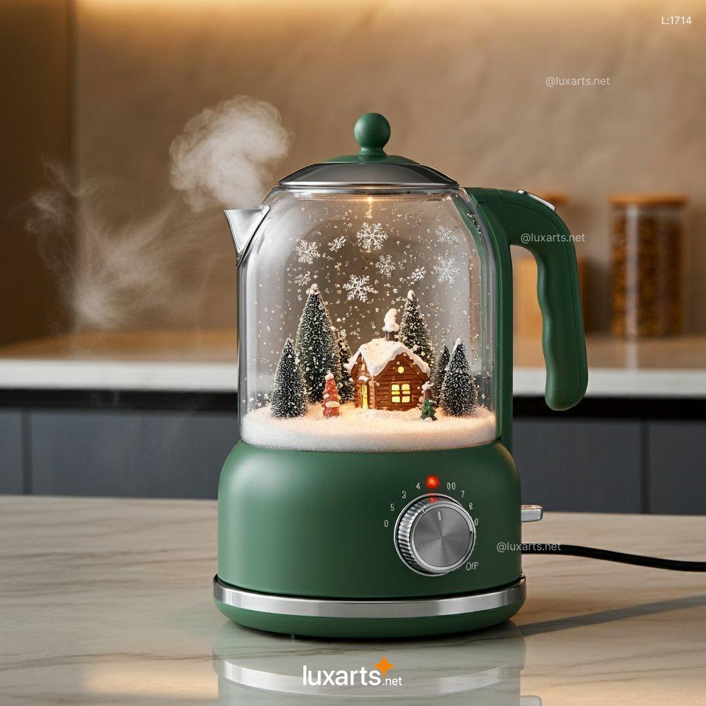 Snow Globe Kettle: Magical Winter Wonderland in Your Kitchen snow globe kettle 6