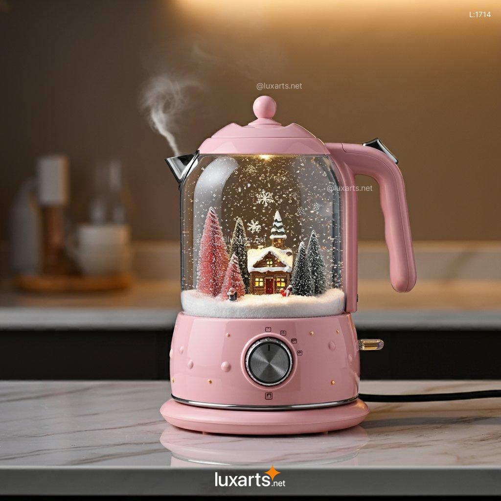 Snow Globe Kettle: Magical Winter Wonderland in Your Kitchen snow globe kettle 8