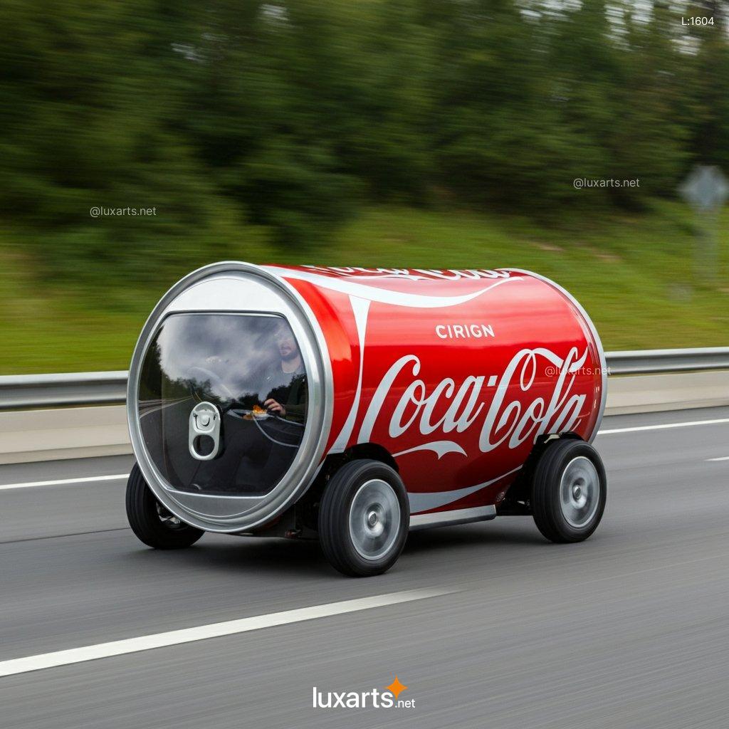 Soda Can Shaped Car: Unique Concept Car with a Soda Can Shape soda can shaped car 12