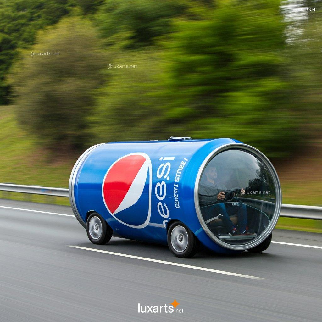 Soda Can Shaped Car: Unique Concept Car with a Soda Can Shape soda can shaped car 3