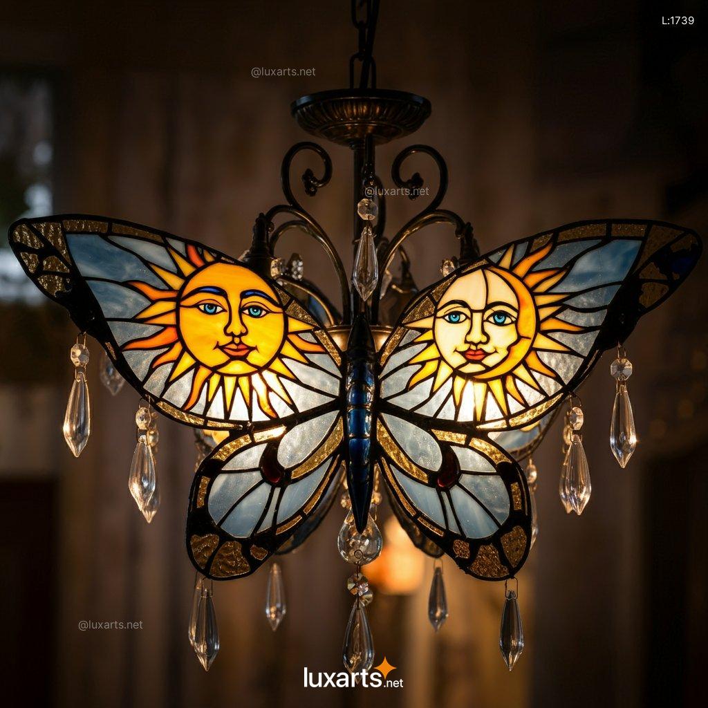 Stained Glass Butterfly Chandelier: Discover Collection of Exquisite Butterfly Chandeliers stained glass butterfly chandelier 11